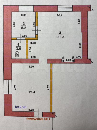 Торговая площадь, 20 м²
