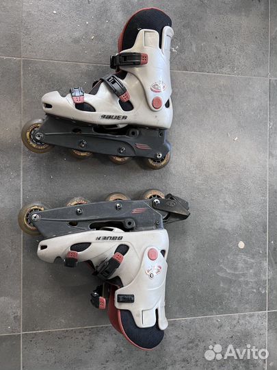 Роликовые коньки bauer