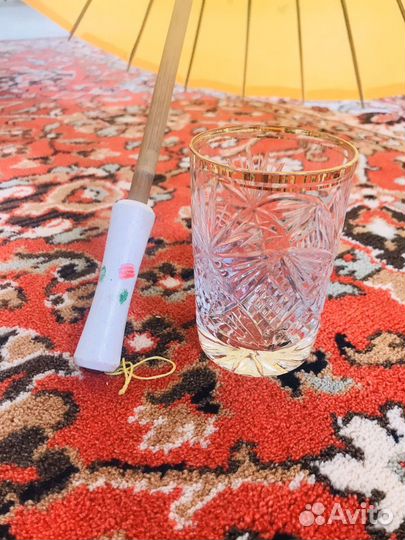 Хрустальные стаканы