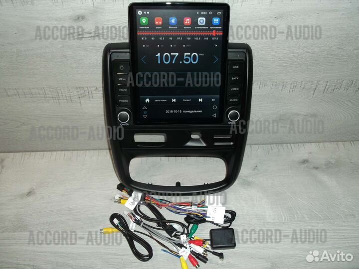 Магнитола Nissan Terrano 3 Android в стиле Тесла