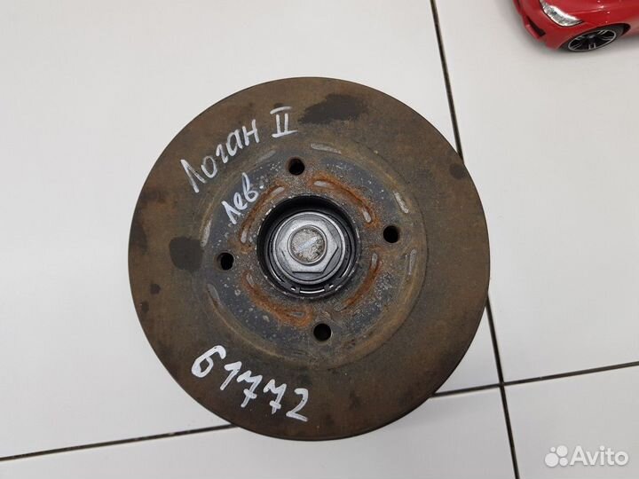 Барабан тормозной задний левый (Renault Logan)
