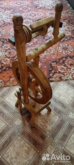 Прялка деревянная старинная