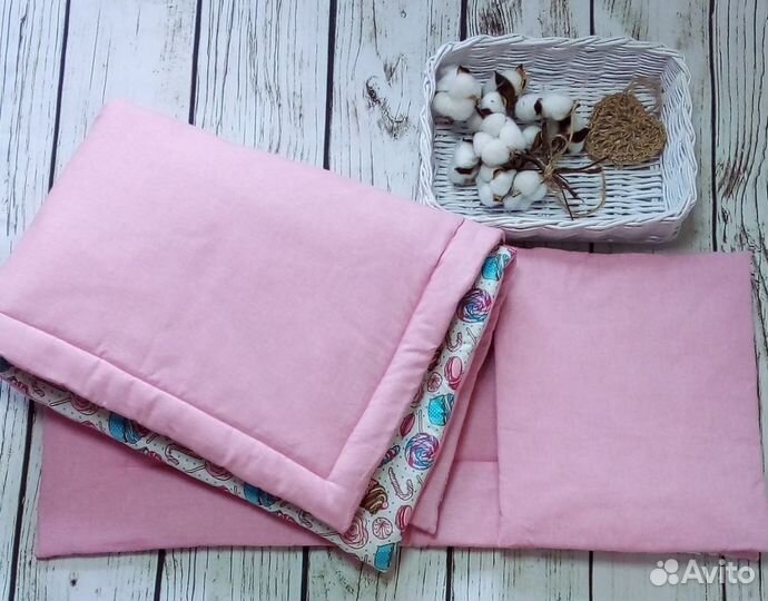 Детский комплект в коляску новый