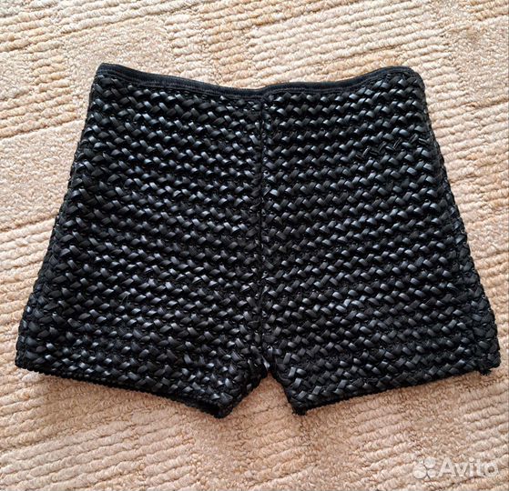 Шорты кожаные