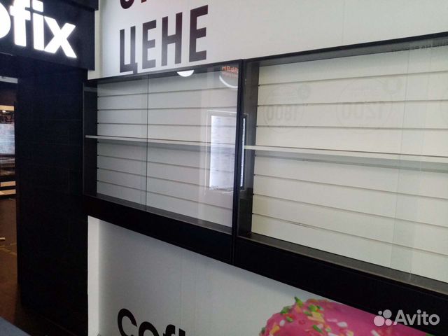 Стеклянные витрины, новые