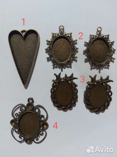 Основа для кулона