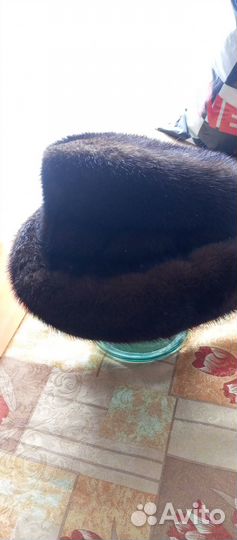 Шапка норковая женская