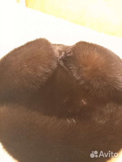 Норковая шапка мужская новая