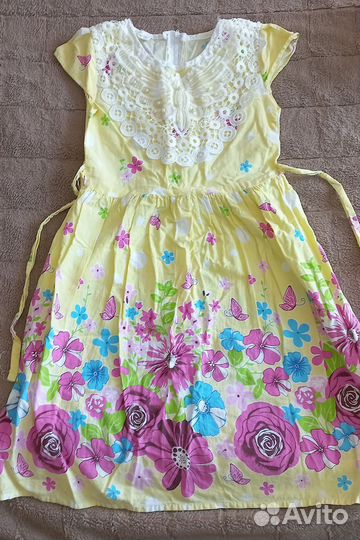 Вещи пакетом на девочку 116 122 128