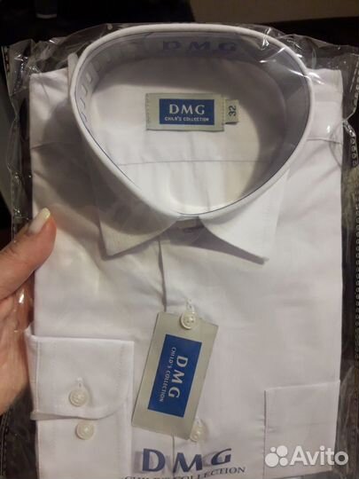 Белые рубашки школьные