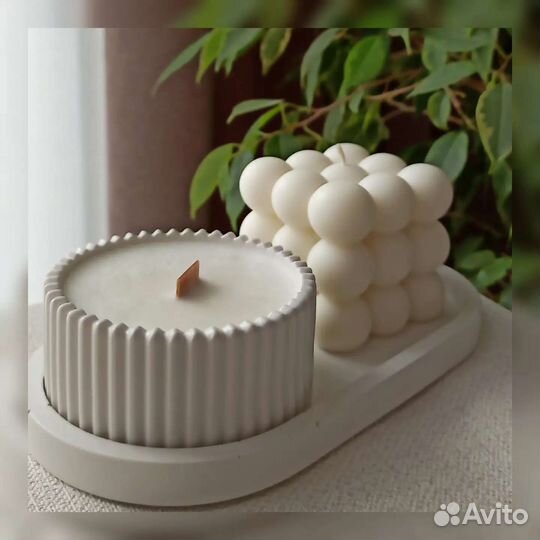 Ароматизированные свечи ручной работы