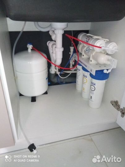 Фильтр для воды обратного осмоса под мойку 100 бус