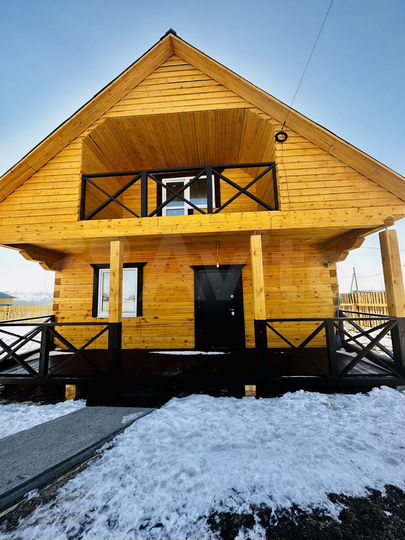 Коттедж 106 м² на участке 6 сот.