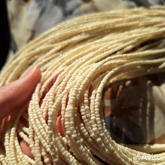 Бусы из натурального коралла