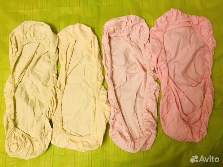 Разные простыни Mothercare для кроватки /коляски