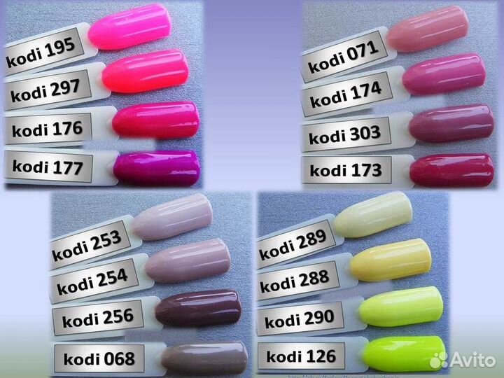 Гель-лаки Коди Kodi Рrofessional Оригинал