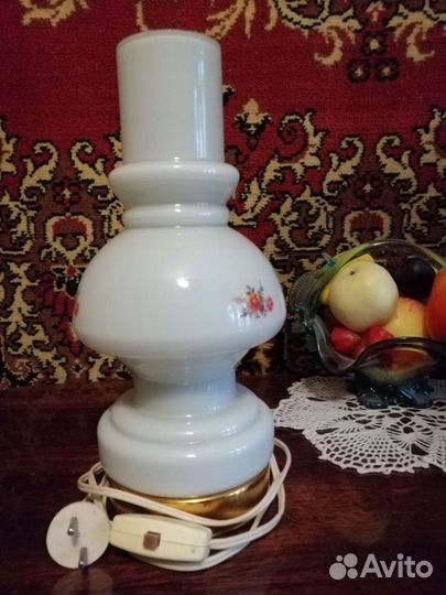 Лампа настольная СССР