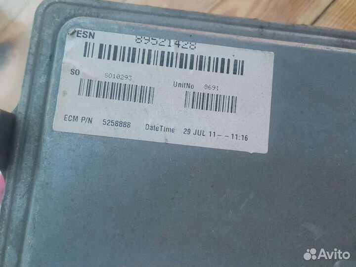 Блок управления двигателем каминс газель