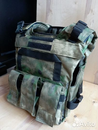 Бронежилет мох с плитами