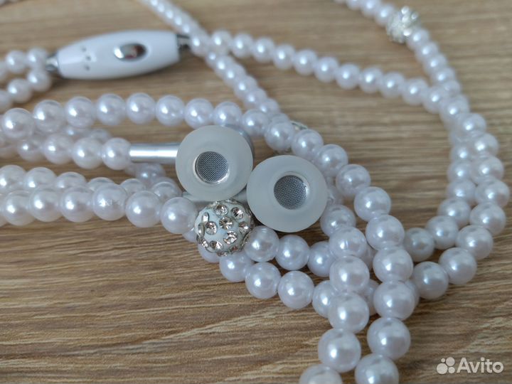 Наушники-ожерелье с микрофоном (новые)