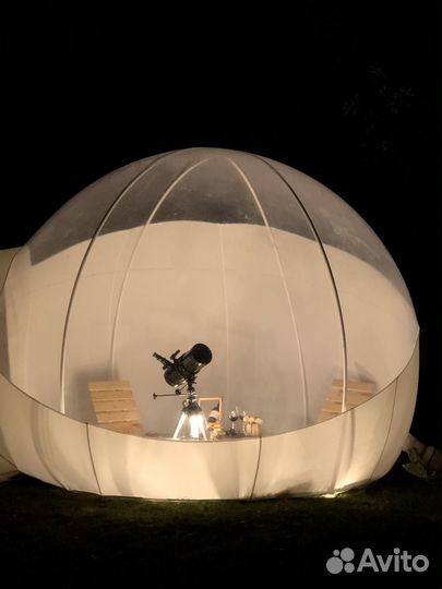 Палатка пузырь надувная купол шатер шар
