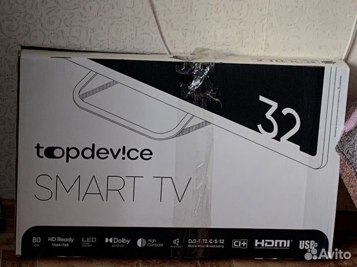 Телевизор SMART tv Topdevice TV 32