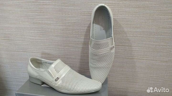 Мужские кожаные туфли 42