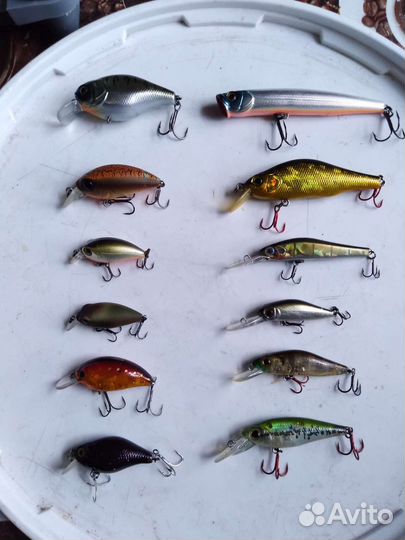 Воблеры и блесна