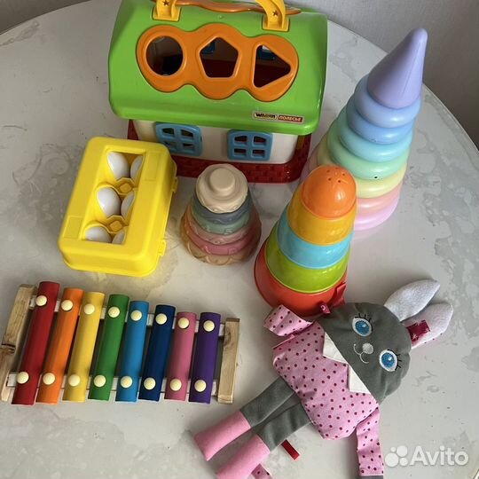 Детские развивающие игрушки сортер