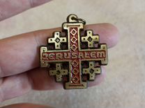 Иерусалимский крест бронзовый