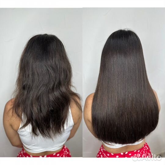 Наращивание натуральных волос