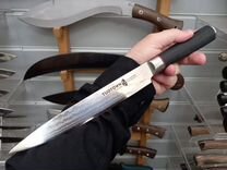 Нож кухонный для нарезки Дамаск