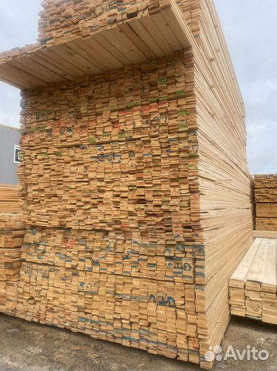 Доска обрезная 50х150х6000мм