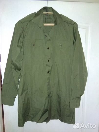 Рубашка олива