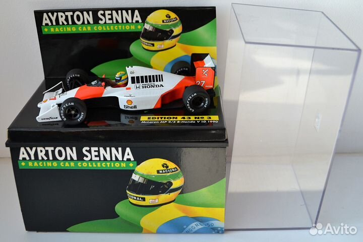 Minichamps 1:43 Ayrton Senna / Formula 1 / Сенна