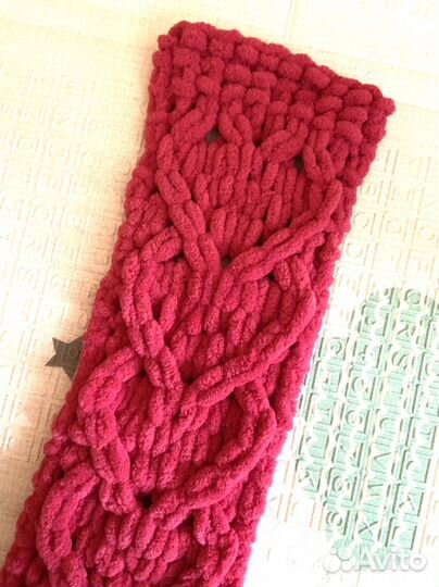 Шарф ализе пуффи детский плед