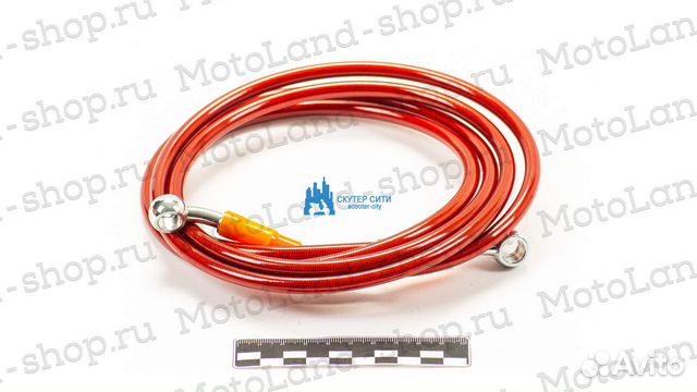 Шланг тормозной универсальный армированный (с фити