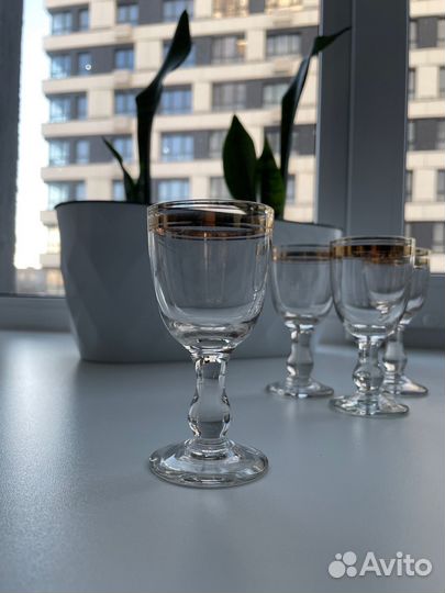 Хрустальные рюмки СССР