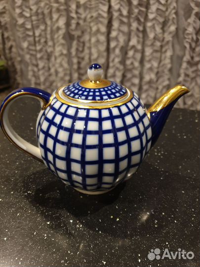 Чайник заварочный лфз кобальтовая сетка