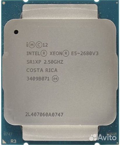 Intel Xeon E5-2680 v3 12-Core 3.3GHz 9.6GT/s