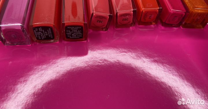 Chanel Dior Lancome Givenchy блеск для губ новые