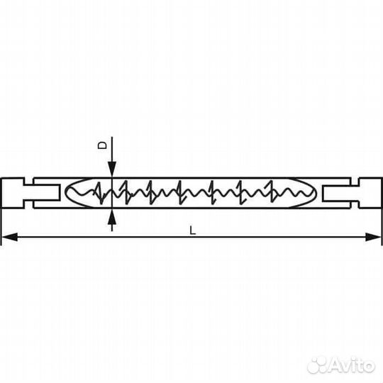 Лисма кг 220-1000-4 лампа галогенная 220 В-1000 Вт