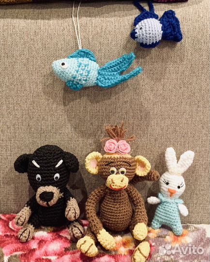 Вязанные игрушки своими руками