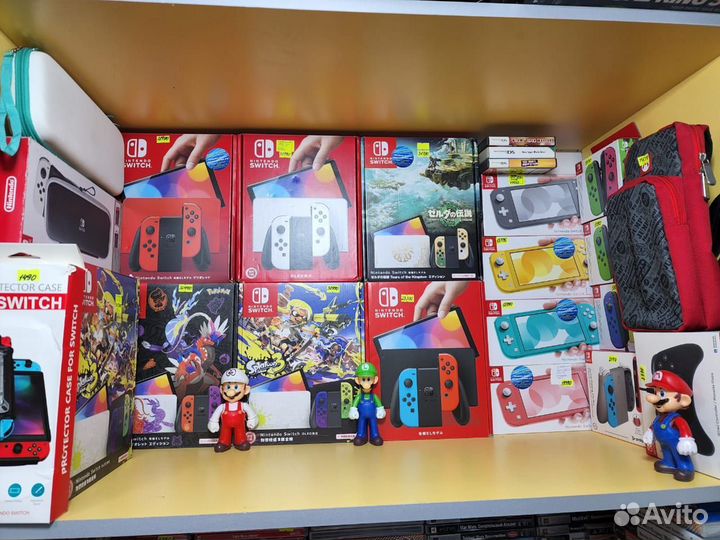 Nintendo Switch Новые/б.у. Прошитые,лимитированные