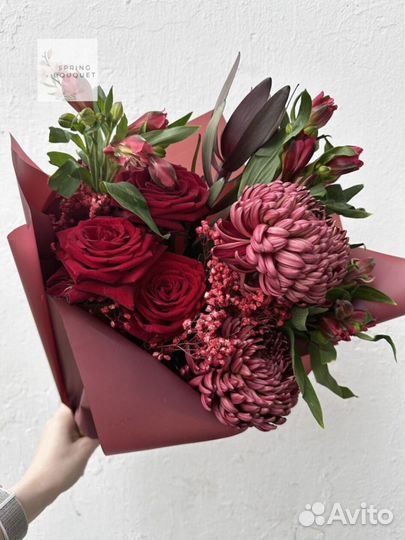 Доставка цветов Кустовые розы