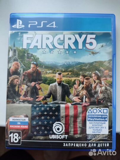 Far Cry 5 ps4/5 диск