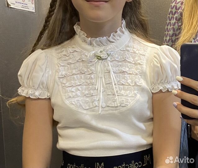 Блузка школьная маленькая леди