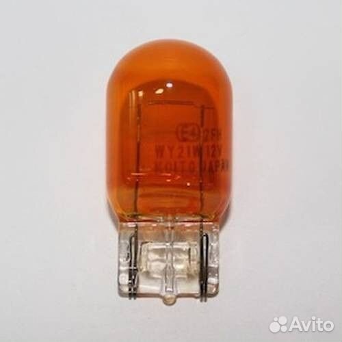 Лампа 12В 10Вт поворотов без цоколя Желтая