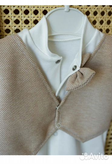 Костюм для новорожденного на выписку