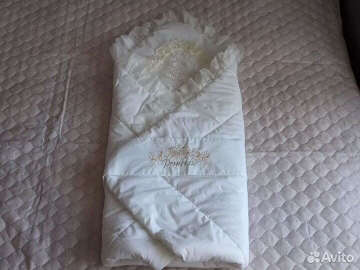 Одеяло на выписку для девочки